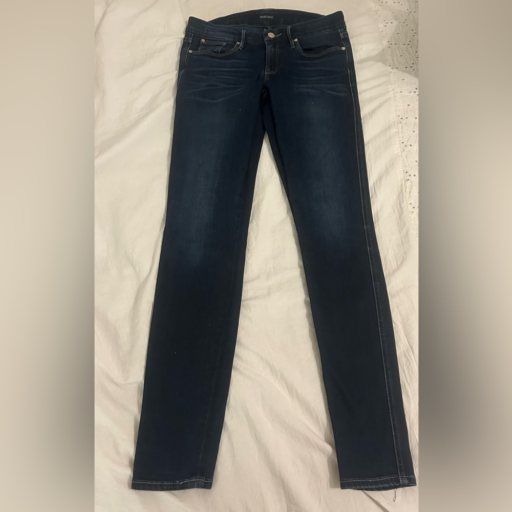 Marciano Dark Blue Women's Skinny low rise Jeans